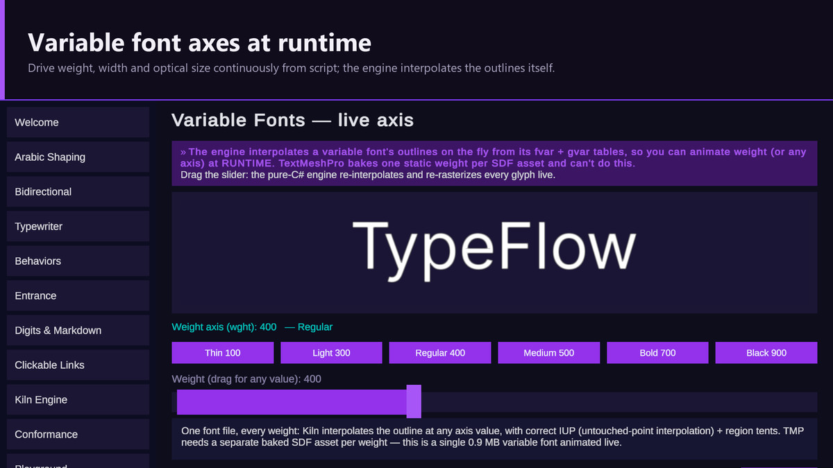 TypeFlow Pro | Animated RTL & Arabic Text for TextMeshPro