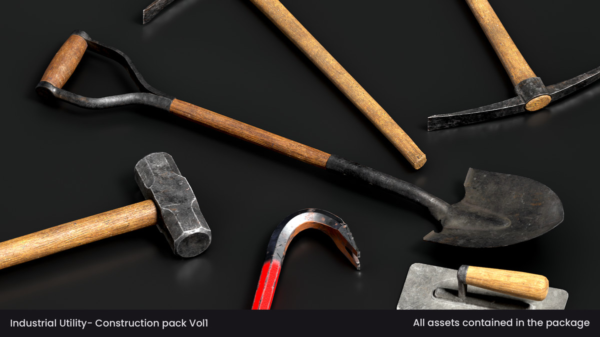 Industrial Utility - Construction Props Pack