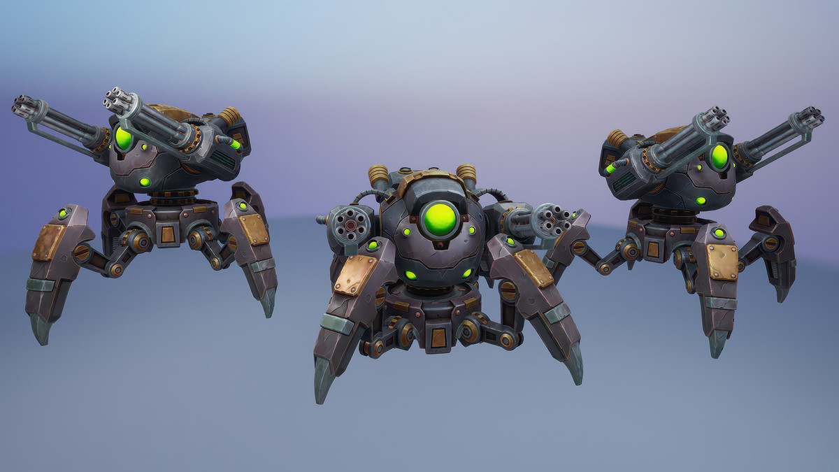 Stylized Gunslinger Bot