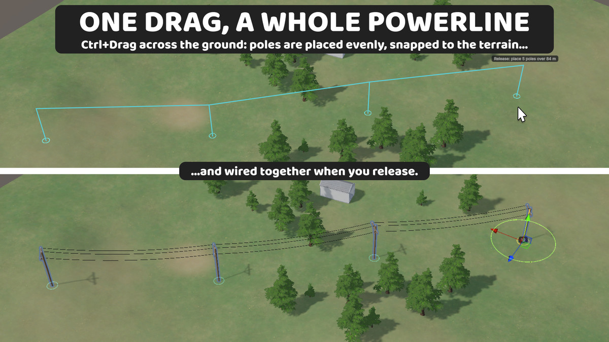Nimble Poles | Power Lines & Utility Poles