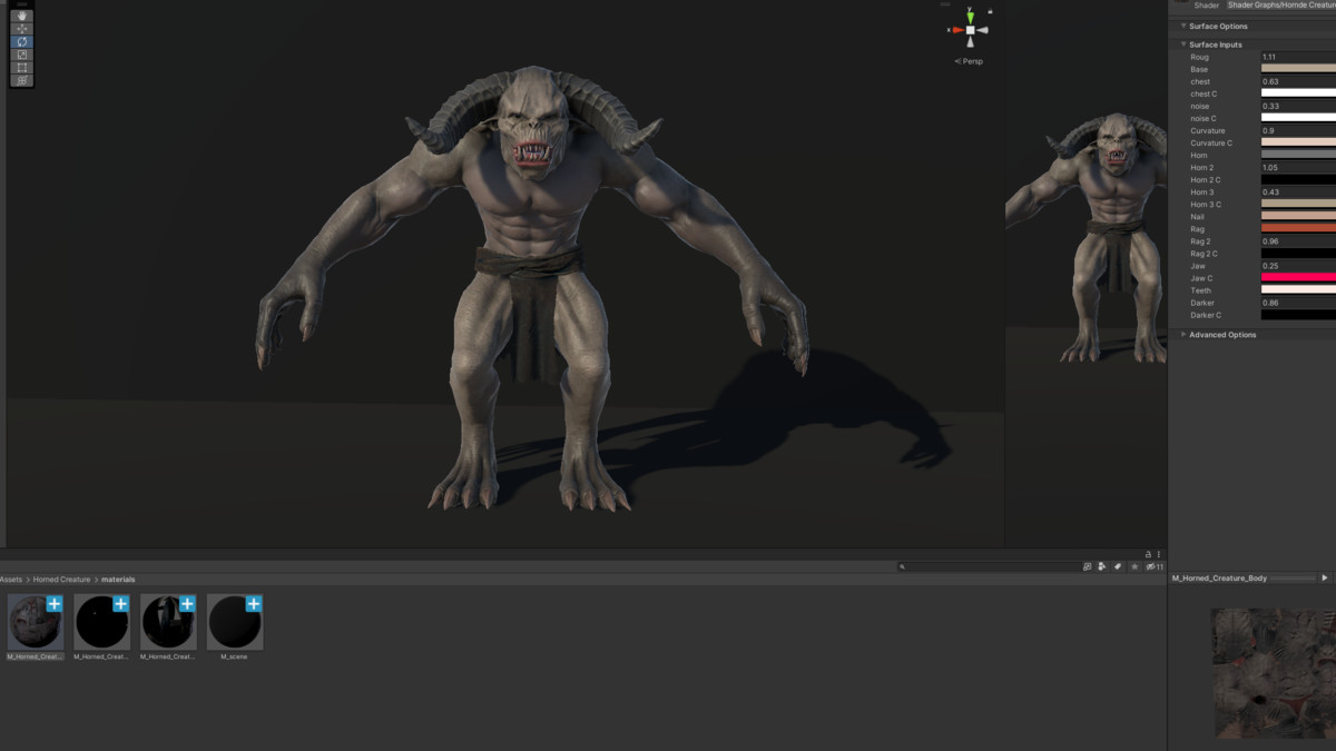 Fantasy Horned Creature