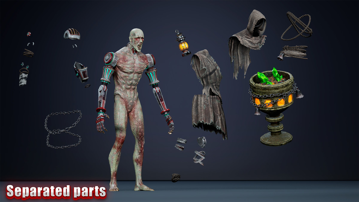 Fantasy Cyborg Miner 1