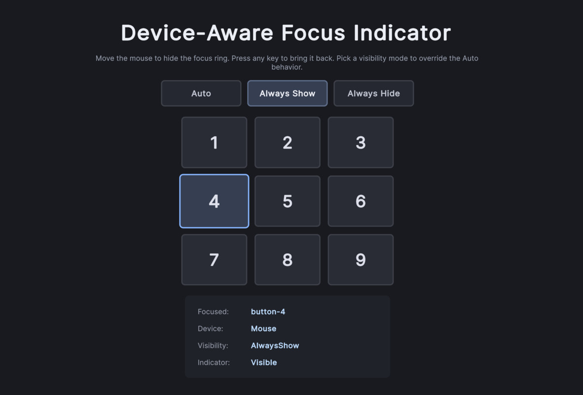 UI Toolkit: Focus & Navigation