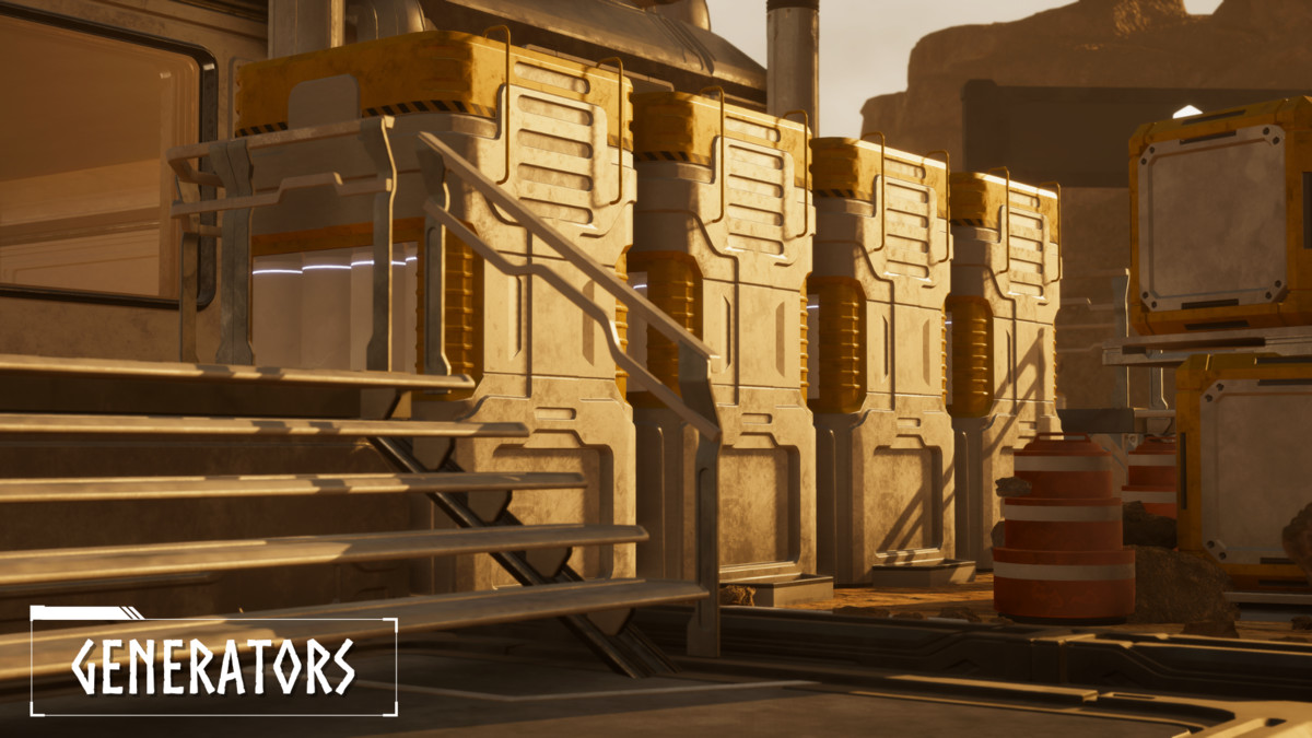 Modular Sci Fi Outpost (Sci Fi Outpost, Sci Fi Base, Sci Fi , Outpost, Base)