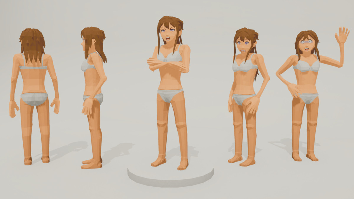 Anime Stylized Character Customizer