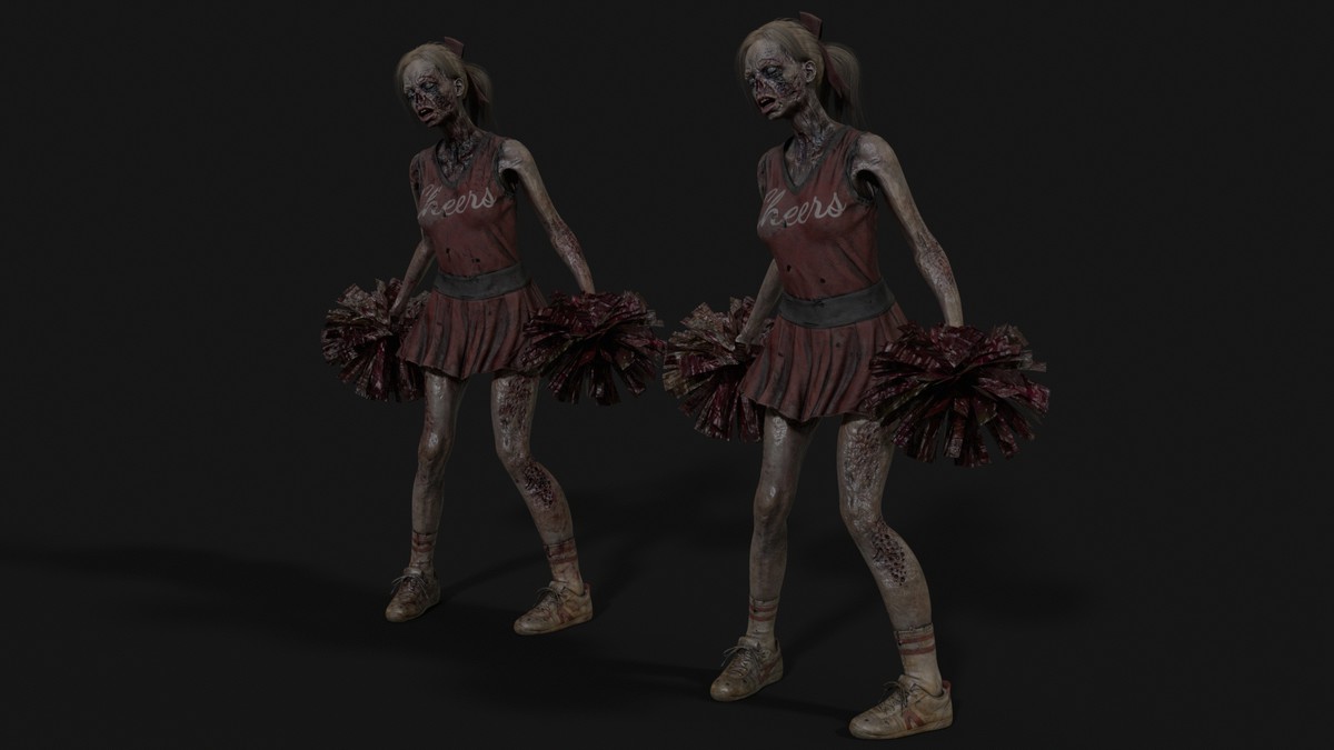 Cheerleader — American School Zombie Collection