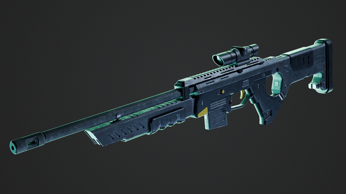 Sci-fi Weapons - Complete Bundle (Rigged & Animated)