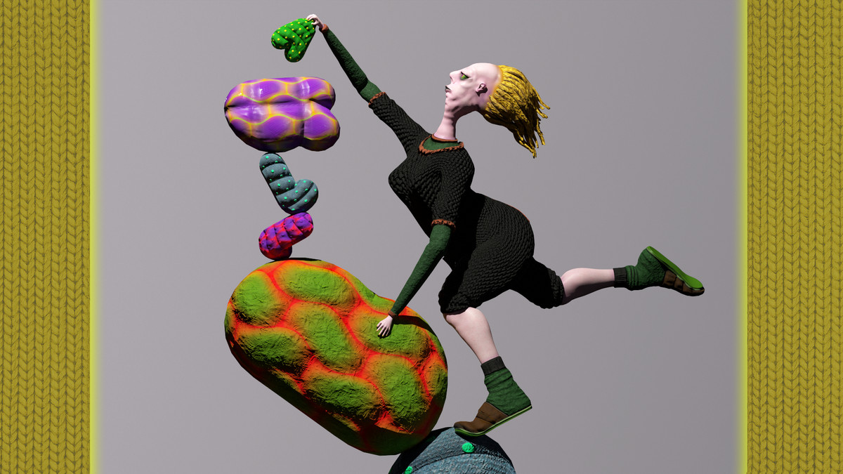 Funky Cartoon Woman – Dolores