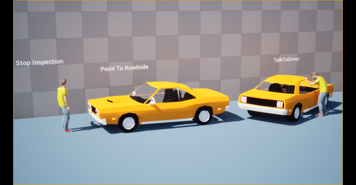 Traffic Police Animation