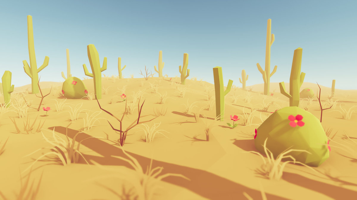 Low Poly Vegetation Pack