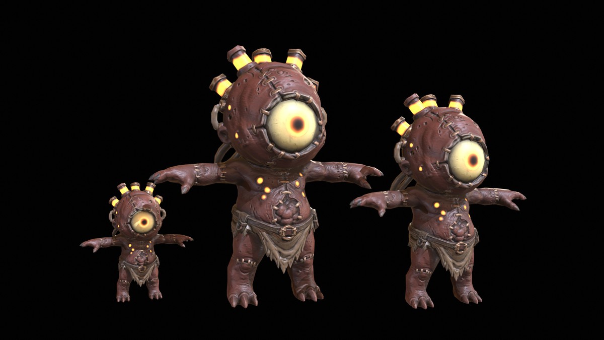Chibi Necro Zombie Eye