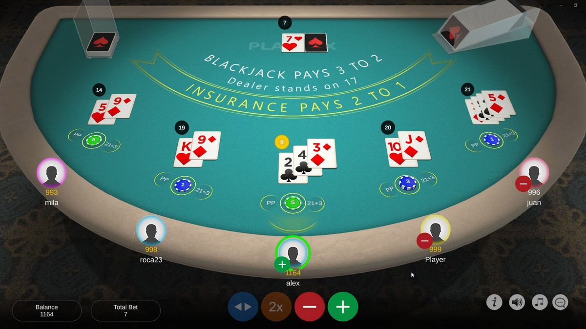 Multiplayer Blackjack Game