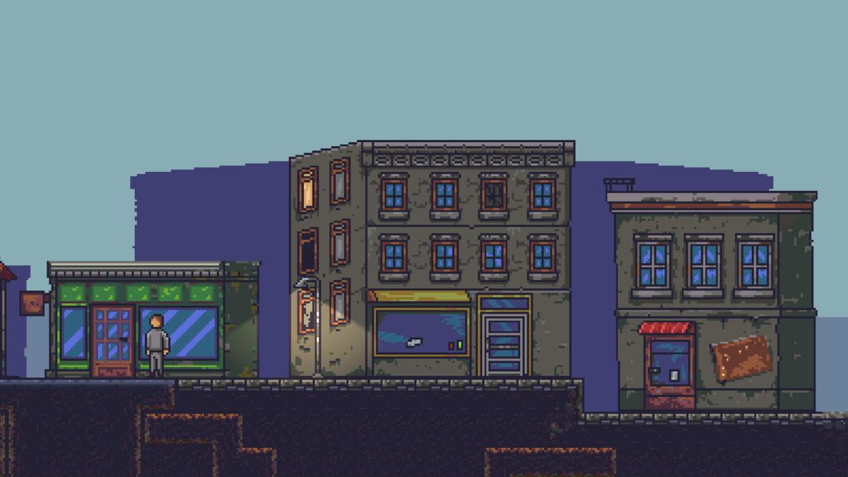 Pixel Art Town Tileset