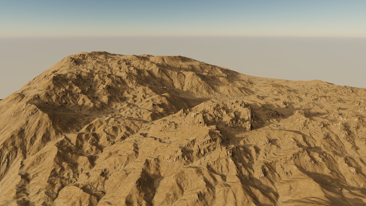 Mojave National Preserve Real-World Terrains 4K