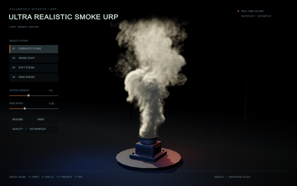 Ultra Realistic Smoke URP