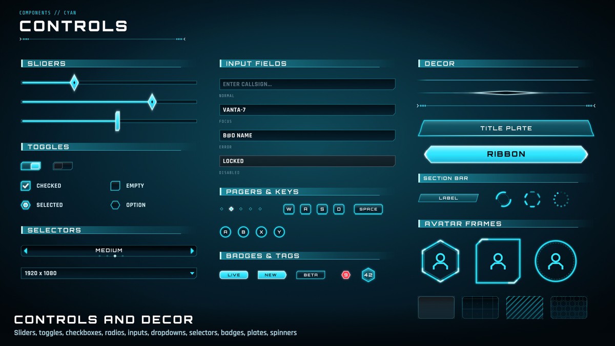 Holo UI: Sci-Fi GUI Kit | 724 Prefabs, 69 Demo Scenes, HUDs & Mobile
