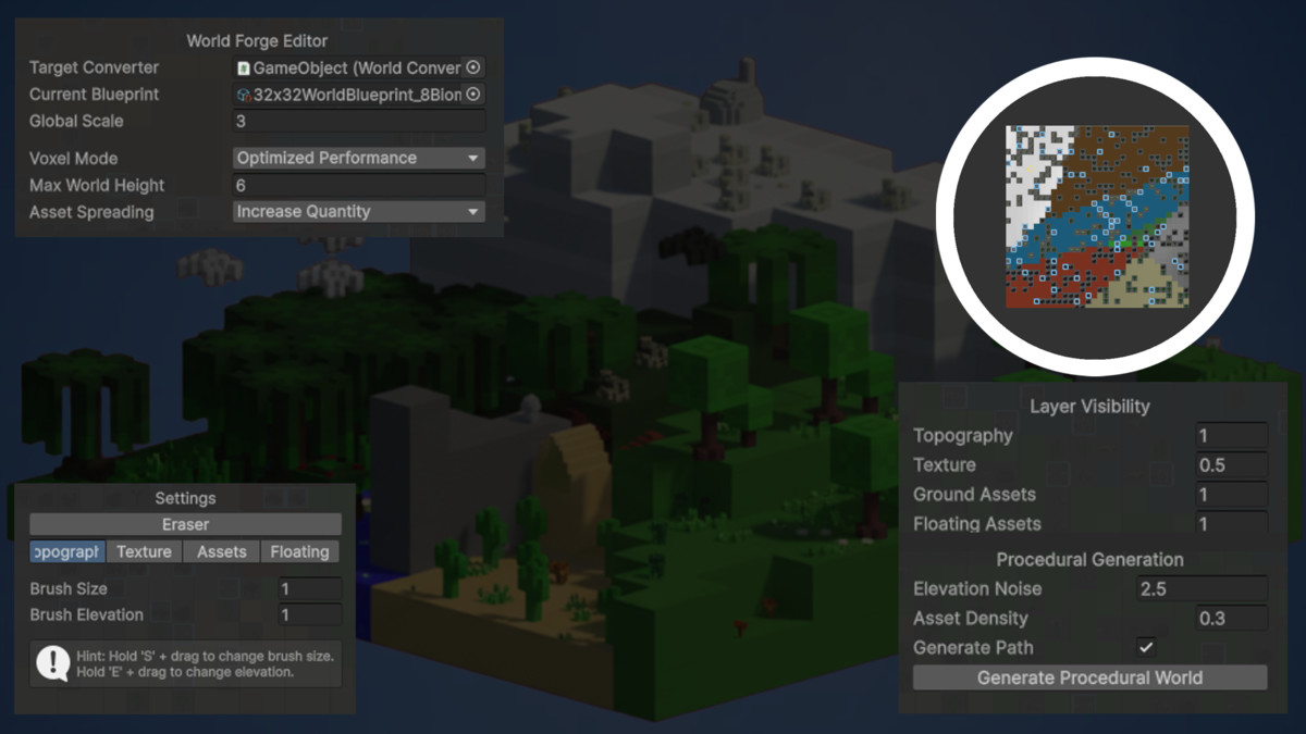 PictaVoxel: Fast Voxel World Prototyper