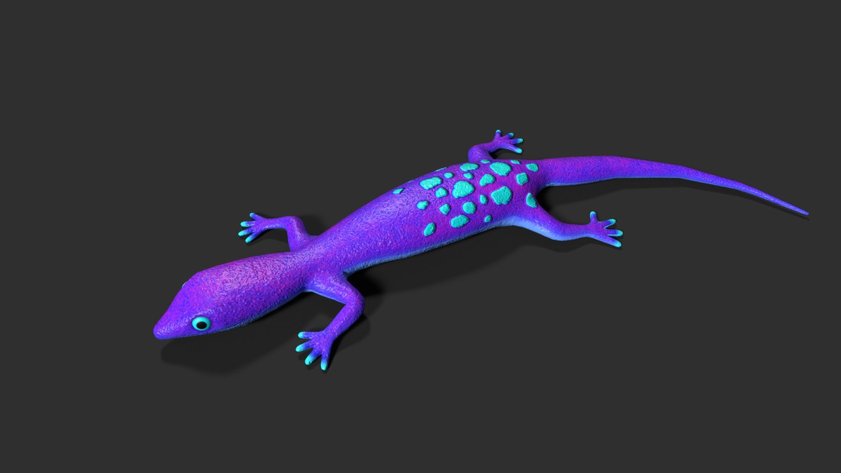 Freezable Lizards Pack 3D