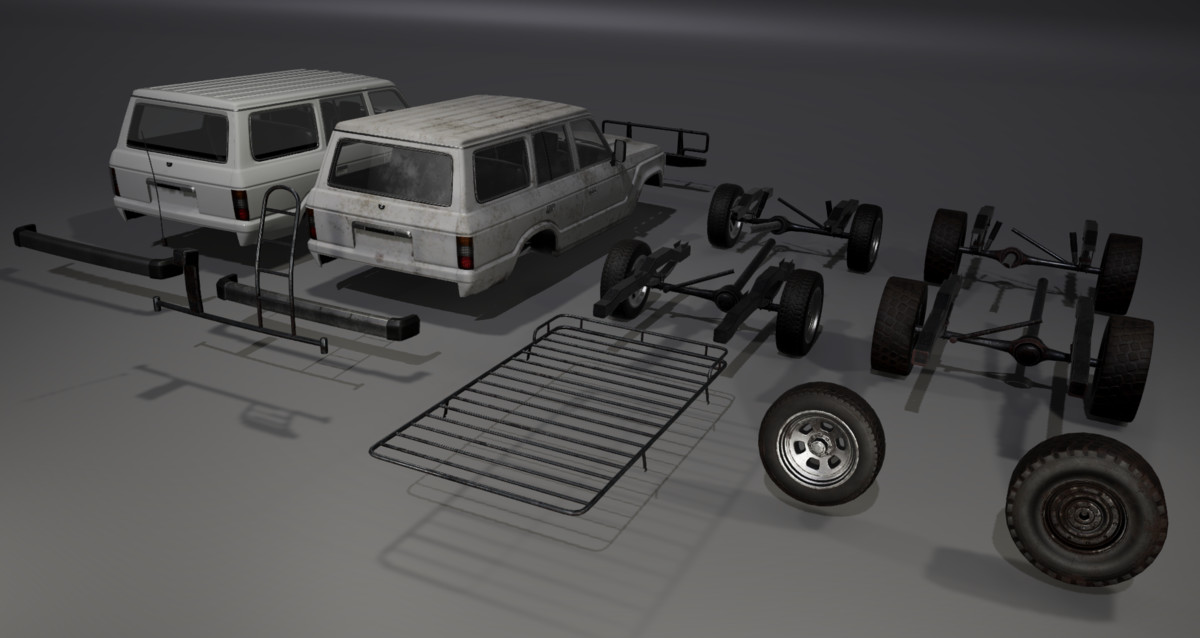 Modular Offroad Car