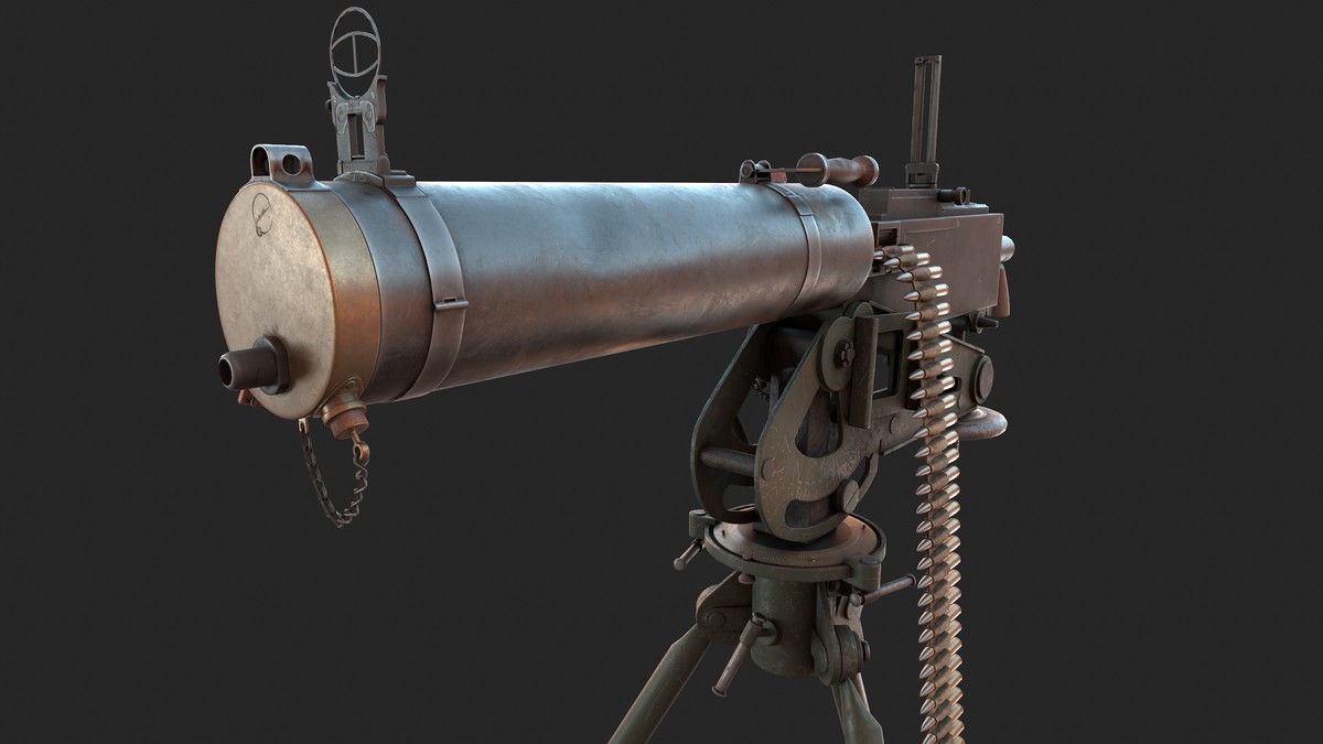 Browning M1917 Heavy Machine Gun