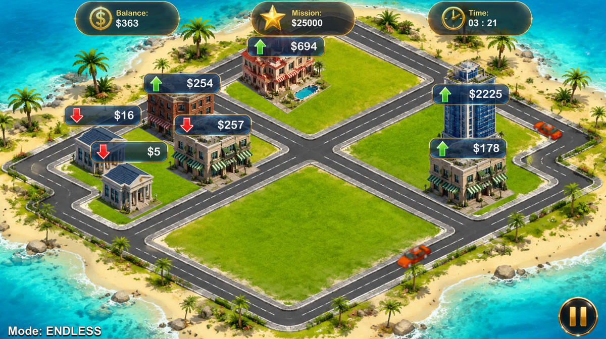 Real Estate Empire Tycoon – Property Investment & Business Simulator
