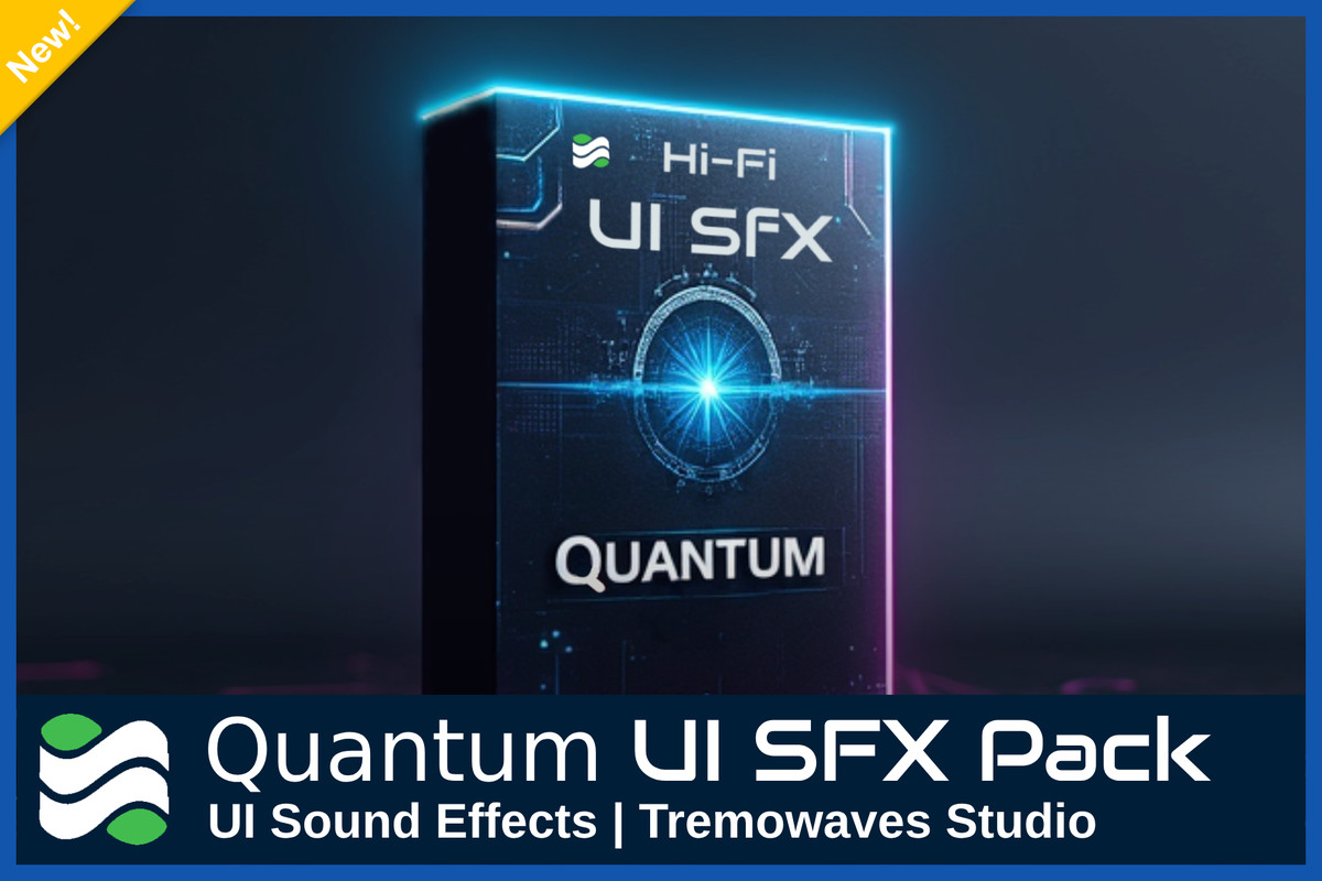 Quantum Tech UI SFX by Tremowaves