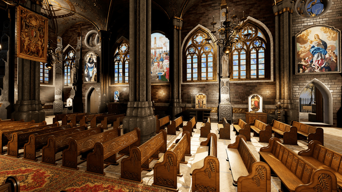 Cathedral 2. (URP)