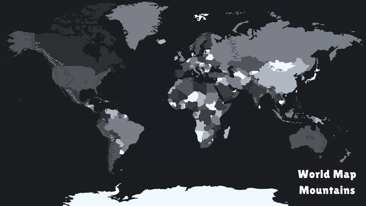 Toon Style World Map Pack