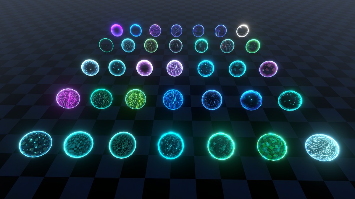 Hologram Shaders 3 in 1 (Fire, Shield, Frozen)
