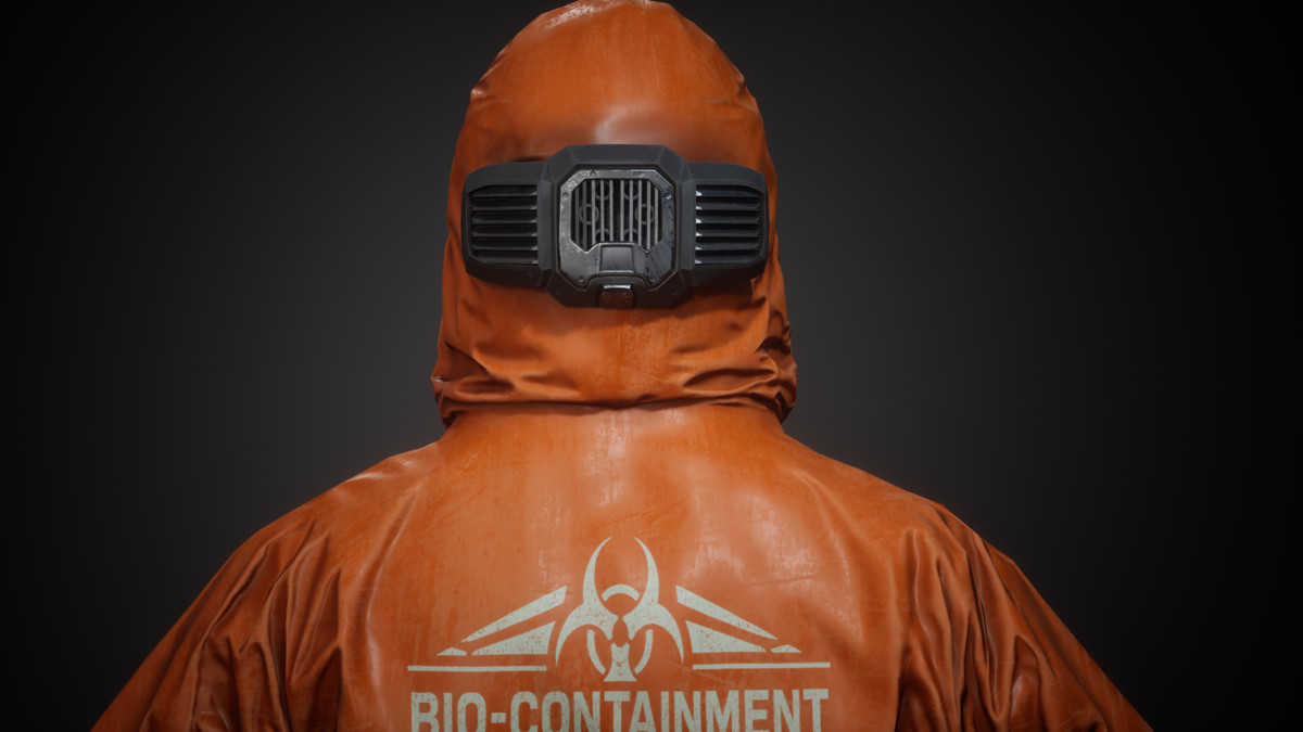 Hazmat Suit Character