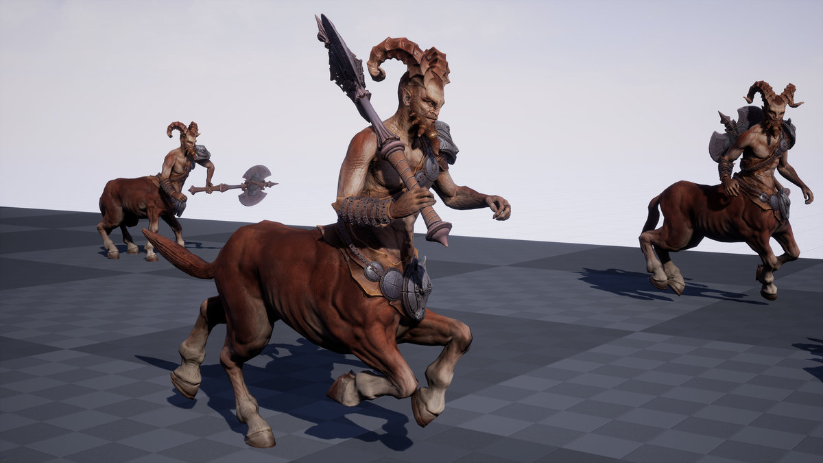 Barbarian centaur