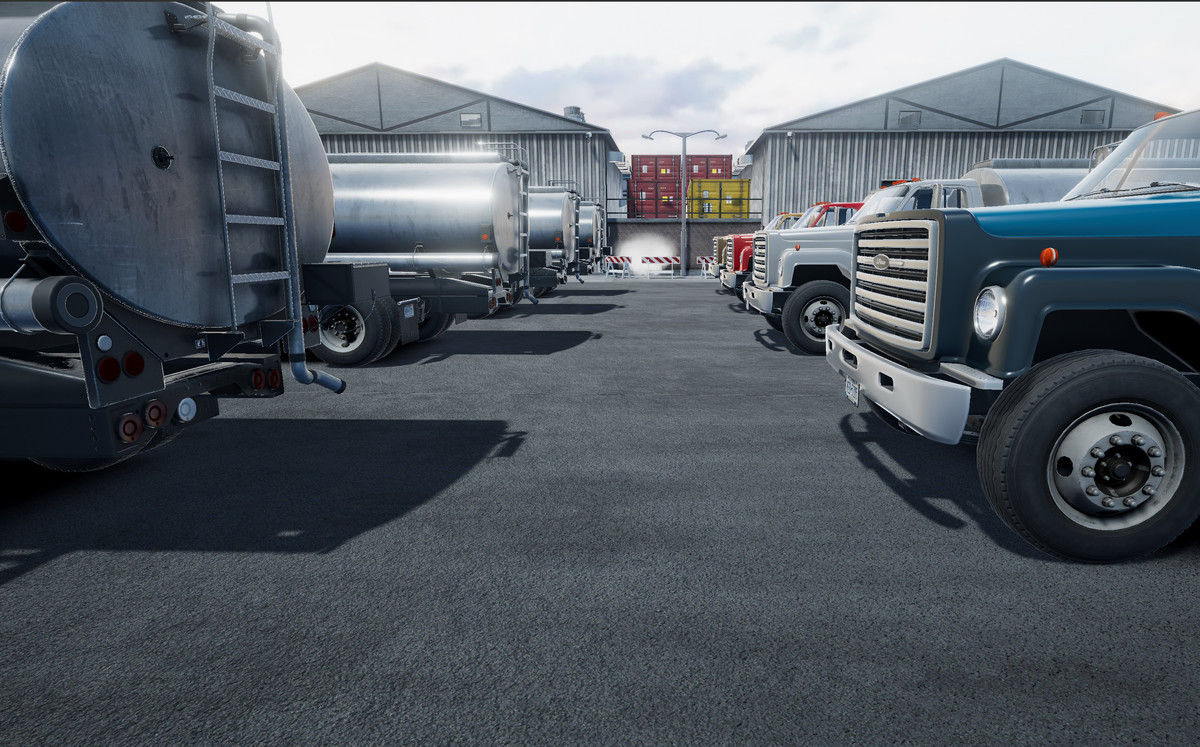80s tanker truck