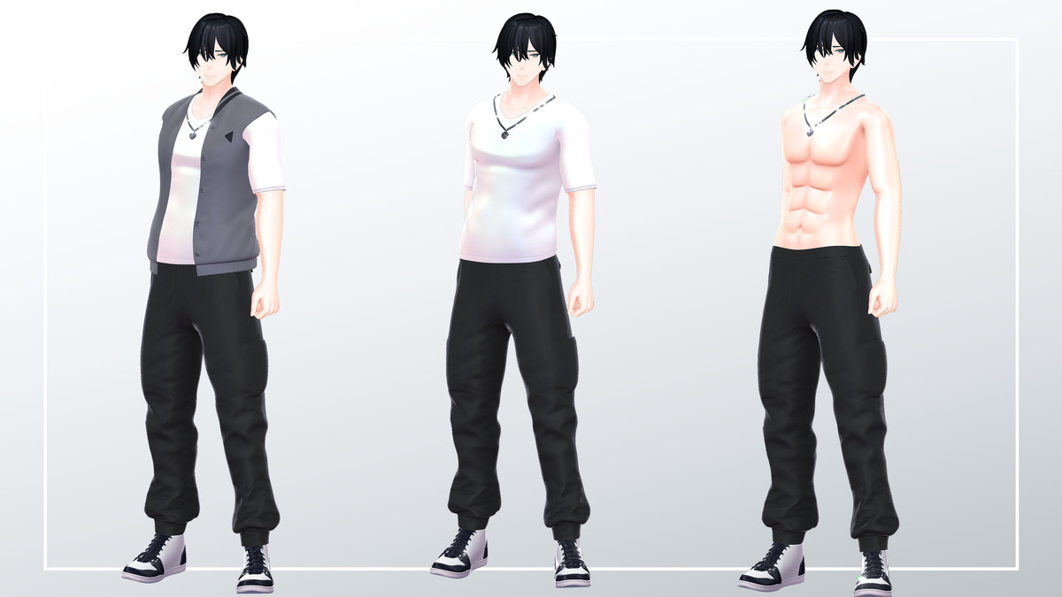 Kevin 3D Anime Style Character