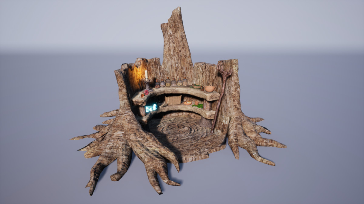 Fantasy Workbenches/Crafting Stations/Workshops (Potions/Blacksmith,Alchemy)