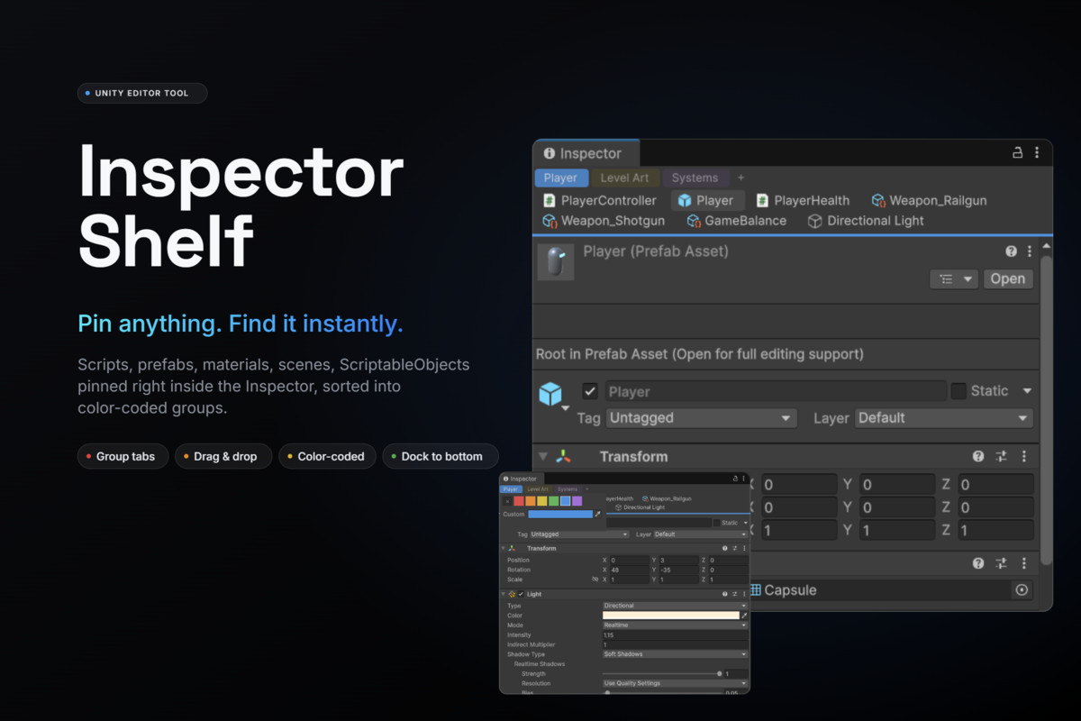 Inspector Shelf