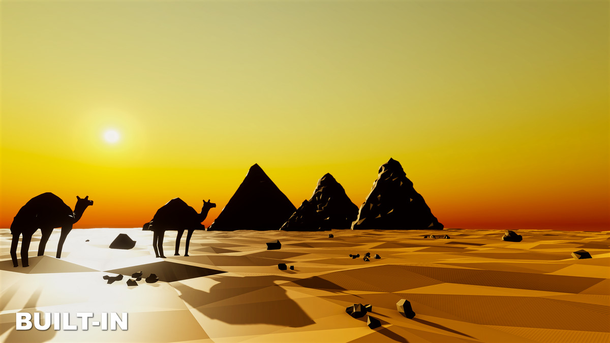 Low Poly Desert Egypts