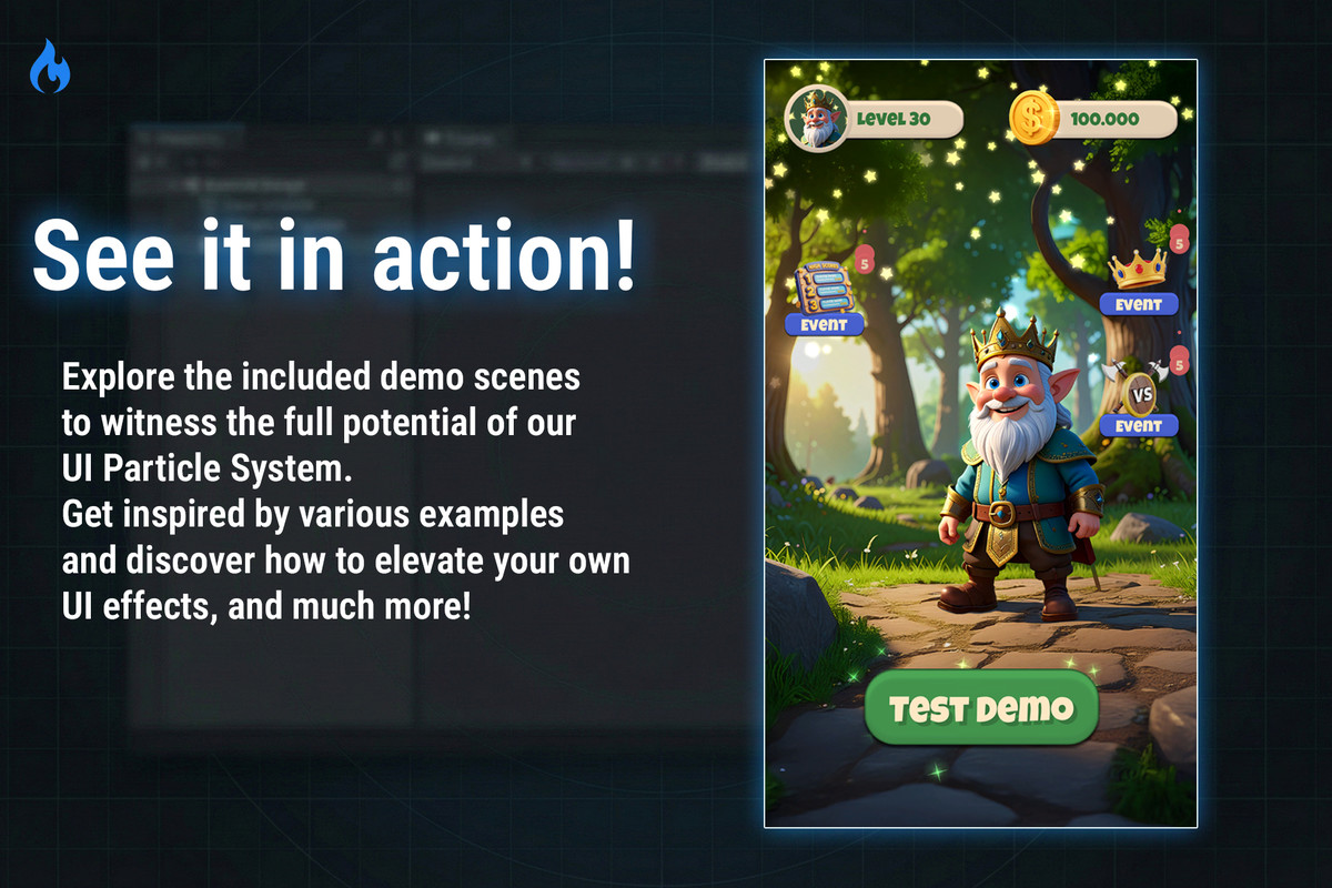 UI Particle System: Native Canvas VFX