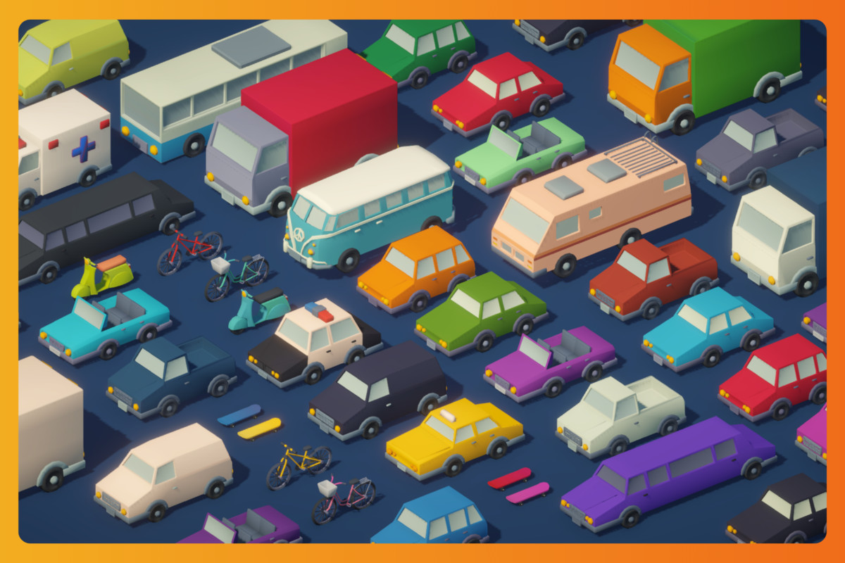 Beach City MEGA Pack - Low Poly Assets