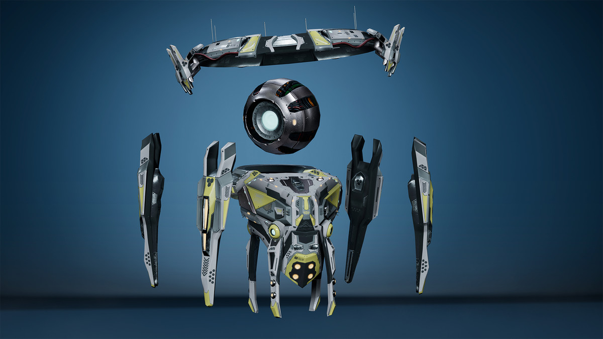 Sci-Fi Mecha Station