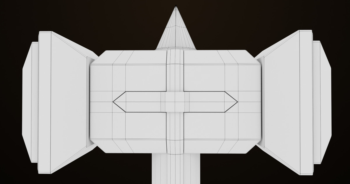 5 Battle Hammers Collection URP HDRP Textures