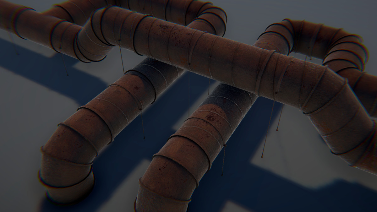 Modular Industrial Air Duct System