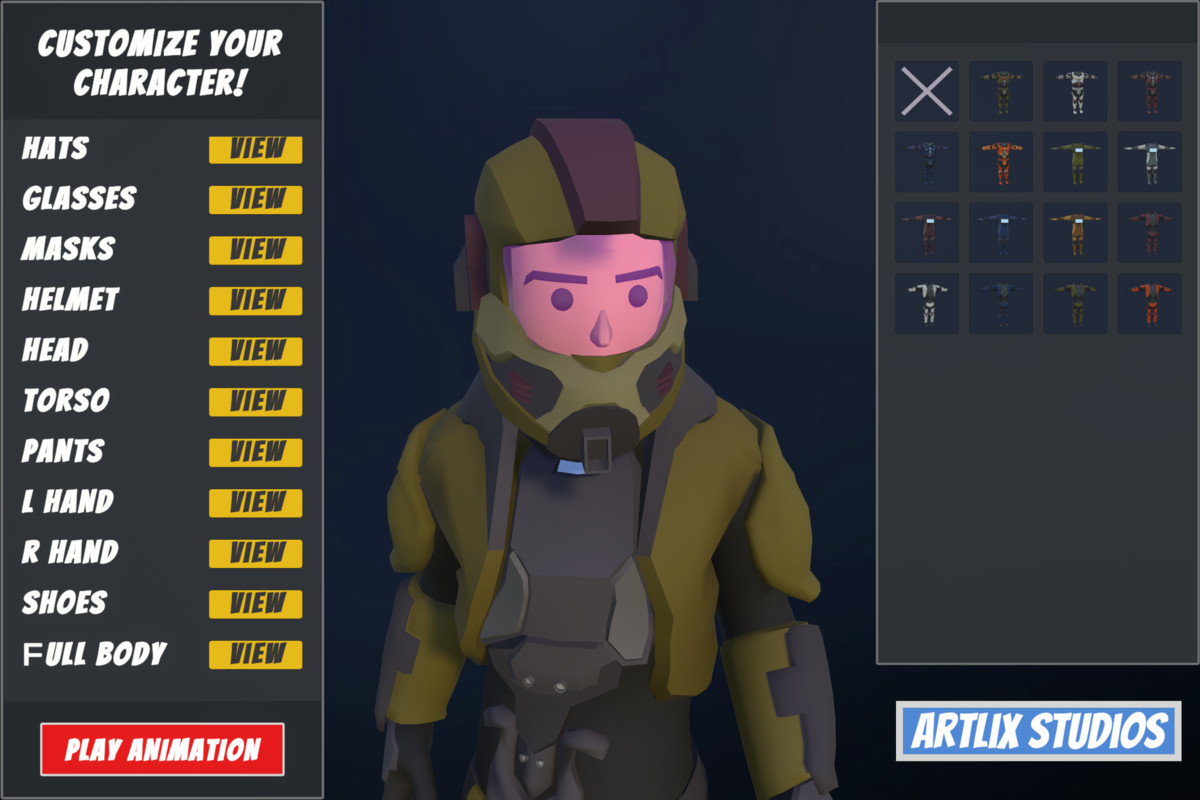 Customizable 3D Characters Ultimate Bundle