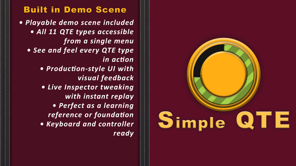 Simple QTE: Quick Time Events made easy w/ JSON support & 11 QTE types