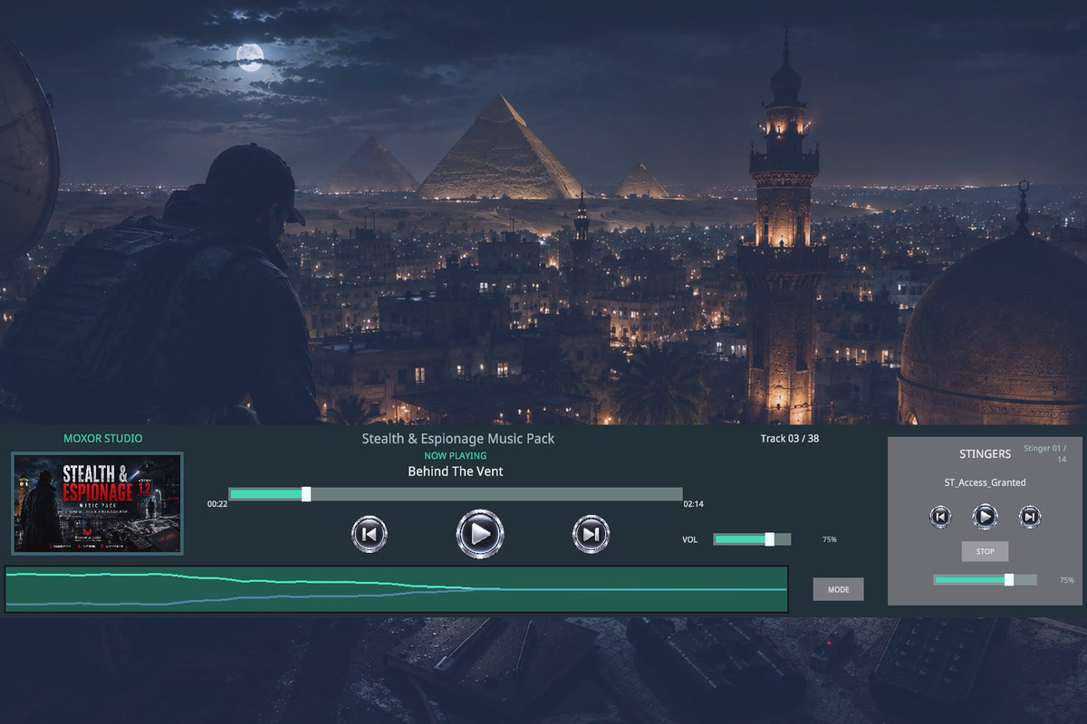 Stealth & Espionage Music Pack