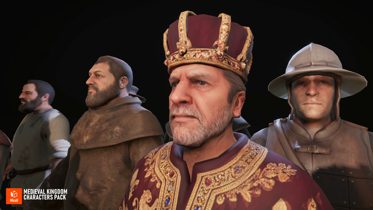 Medieval Kingdom Characters Pack