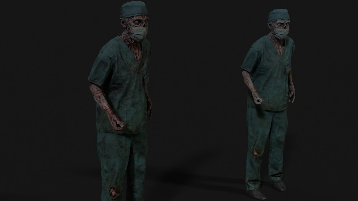 Hospital Surgeon — Zombie Hospital Collection