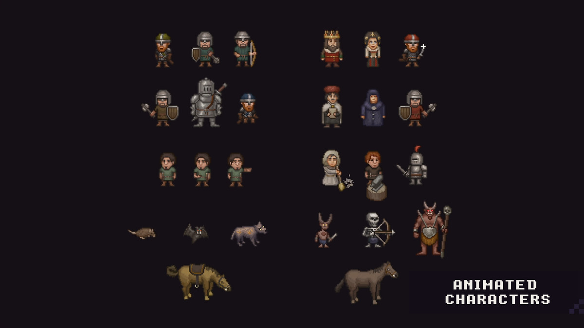 Pixel World - Castles and Dungeons