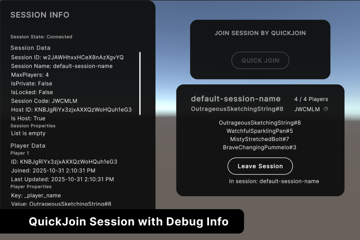 Unity Building Block – Multiplayer Session by Unity Technologies