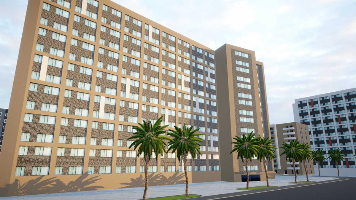 Mobile City - 50 Unique Buildings - 150 variants
