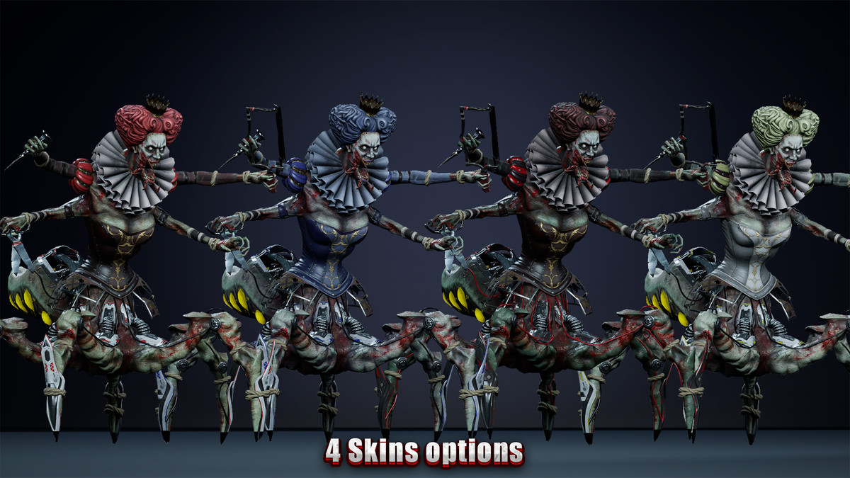 Fantasy Cyborg Queen